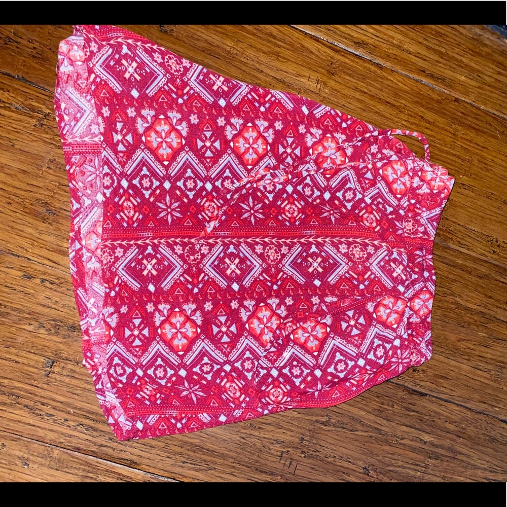 Geometric Printed Flowy Shorts